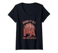 Women's PA Doing It All Medical V-Neck T-Shirt