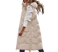 Women's Packable Puffer Gilet Windproof Vest Lady's Stand Collar Vests Reversible Sleeveless Supersoft Eco-Friendly Filling Jacket Coat with Zip Pockets For Golf Hiking Spring Fall Winter