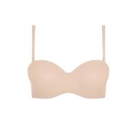 Chantelle Bandeau T-Shirt Bra Easy Feel Norah - Moulded, Underwired, Strapless - Golden Beige 36D