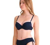 Women's padded bikini top Lisca Portofino Noir 44C
