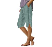 Womens Padded Cycling Shorts Summer Knee Length Beach Bermuda Shorts Ladies Loose Casual Drawstring Capri Pants Comfy Lounge Cropped Trousers with Pockets Buy Again My Orders