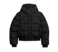 Women's padded down jacket Superdry Hooded Sports Noir L