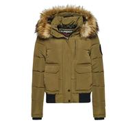 Women's padded hooded jacket Superdry Everest Green XL