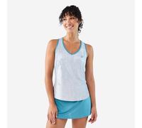 Women's Padel Technical Breathable Tank Top Dry - Grey