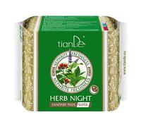 Women's Pads Jade Freshness, Herbal-Based, for Night, TianDe 61913, 10Pcs, Female Health Comfortable Sleep Even During Special Nights