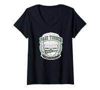Women's Page Turner Books Build Champions Book Lover Reader V-Neck T-Shirt