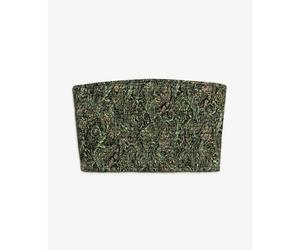 Women's paisley print bandeau blouse Superdry St Tropez Vert M