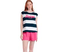 Women's pajamas Admas Barbie Stripes Bleu L