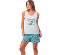Women's pajamas Admas Stitch Beach Disney Gris M