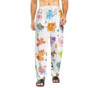 Women's Pajamas Pants Animals And Birds Lounge Pants Sleepwear Pajama Bottoms For Men