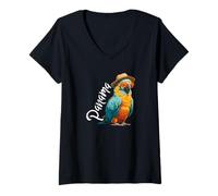 Womens Panama Souvenir / Panama V-Neck T-Shirt