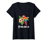 Womens Panama Souvenir / Panama V-Neck T-Shirt