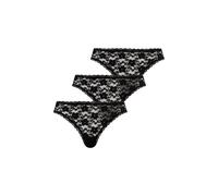 Women's panties Guess Basic Lace Brazilian (x3) Noir L