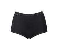 Sloggi Women's Basic+ Maxi Brief High-Rise Breathable Cotton Black UK 28