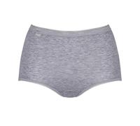 Sloggi Womens Basic+ Midi Briefs - Grey Fabric - Size Large