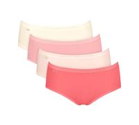 Women's panties Sloggi Basic+ Midi (x4) Rouge 40