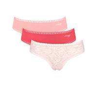 Women's panties Sloggi Go Crush Hipster (x3) Rouge 2XL