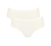 Sloggi Women's Hipster Briefs Go Sense - 2-Pack, Silk White, L