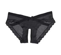 Women's Panties Transparent Lace Embroidered Open Briefs Breathable Soft Sensational Alluring Wear Unbeatable Comfort
