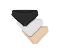 Women's panties Urban Classics Lasercut Brazilian (x3) Noir S