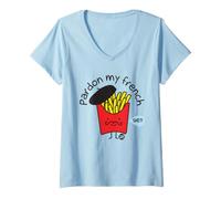 Women's Pardon My French V-Neck T-Shirt