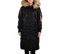 Women's parka Alpha Industries Long Fishtail Noir XS