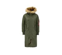 Women's parka Alpha Industries Long Fishtail Vert S