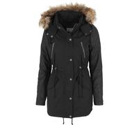 Women's parka Urban Classic leather Noir L
