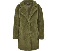 Urban Classics Oversized Sherpa Parka Green (Olive 00176) Women Medium