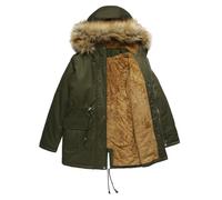 Womens Parka Winter Coats Hooded Coat Fleece Lined Jacket Ladies Warm Outdoor Windbreaker Hoodies Zip up Sweatshirt Outwear with Pockets,Army Green,S,U113K
