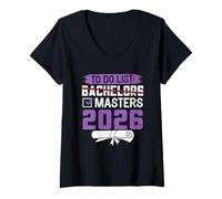 Women's Passed to DO List: Bachelors Masters 2026 Test V-Neck T-Shirt