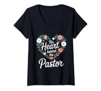 Women's Pastor Wife Appreciation Pastor Wife V-Neck T-Shirt