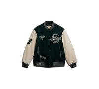 Women's patch bomber jacket Superdry Surplus Vert XS