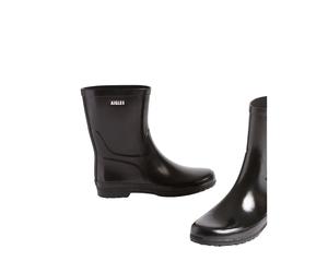 Women's patent rain boots Aigle Eliosa Black 40