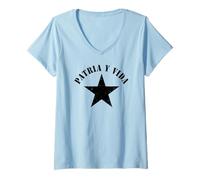 Women's Patria y Vida Cuba Cuban Freedom Movement Himno Cubano V-Neck T-Shirt