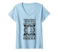 Womens Patriotic Veteran American Oath Defend The Constitution V-Neck T-Shirt