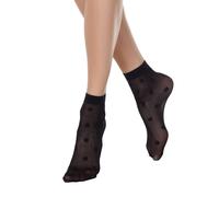 Women's Patterned Socks Conte Elegant Fantasy 20 Noir 36/39