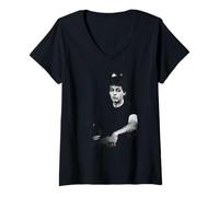 Womens Paul McCartney The Beatles & Wings Singer Bass Player V-Neck T-Shirt