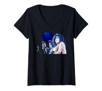 Women's Paul Stanley & Gene Simmons KISS Alive Worldwide Tour 1996 V-Neck T-Shirt