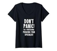 Womens Pediatric Pain Specialist V-Neck T-Shirt