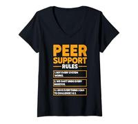 Women's Peer Support Specialist PSS V-Neck T-Shirt