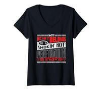 Women's Penetration Tester Cyber Security Penetration Tester Cyber V-Neck T-Shirt