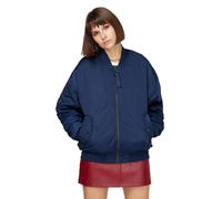 Women's Pepe Jeans Dina X Dua Lipa bomber jacket navy blue S