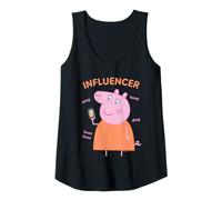 Womens Peppa Pig Mummy Pig Influencer Tank Top