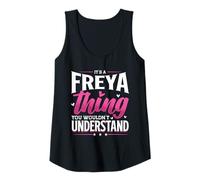 Womens Personalized Name, It's A Freya Thing Tank Top