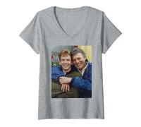 Womens Pete & Ian Beale Eastenders Actors Peter Deane Adam Woodyatt V-Neck T-Shirt