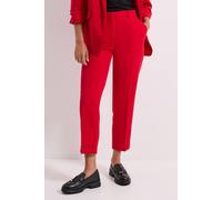 Womens Petite Plain Ankle Grazer Red 10