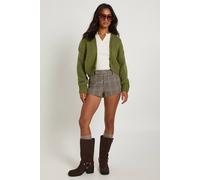 Womens Petite Premium Chunky Knit Cardigan - Green - Xl, Green