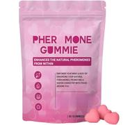 Women's Pheromone Gummies - Boosting Natural Scent and Confidence Support, Vegan & Gluten-Free - Non-GMO, Strawberry Flavor