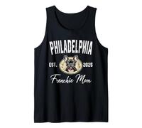 Womens Philadelphia Frenchie Mom French Bulldog PA Dog Lover Tank Top